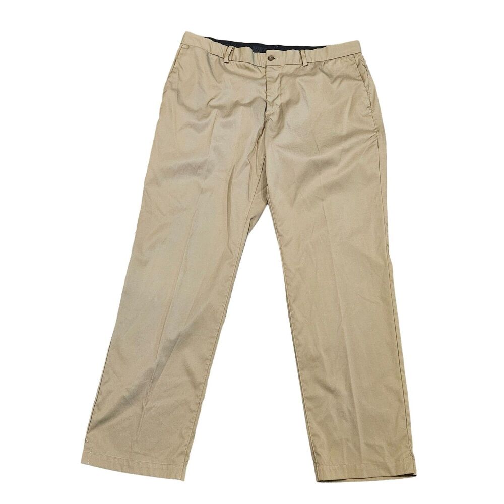 Nike Men's Dri-Fit Khaki Golf Pants 38 X 32 Beige Lightweight
